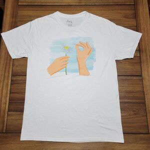 ALAB SS White Tee "F**k This & That" Flower Pick - Size Medium